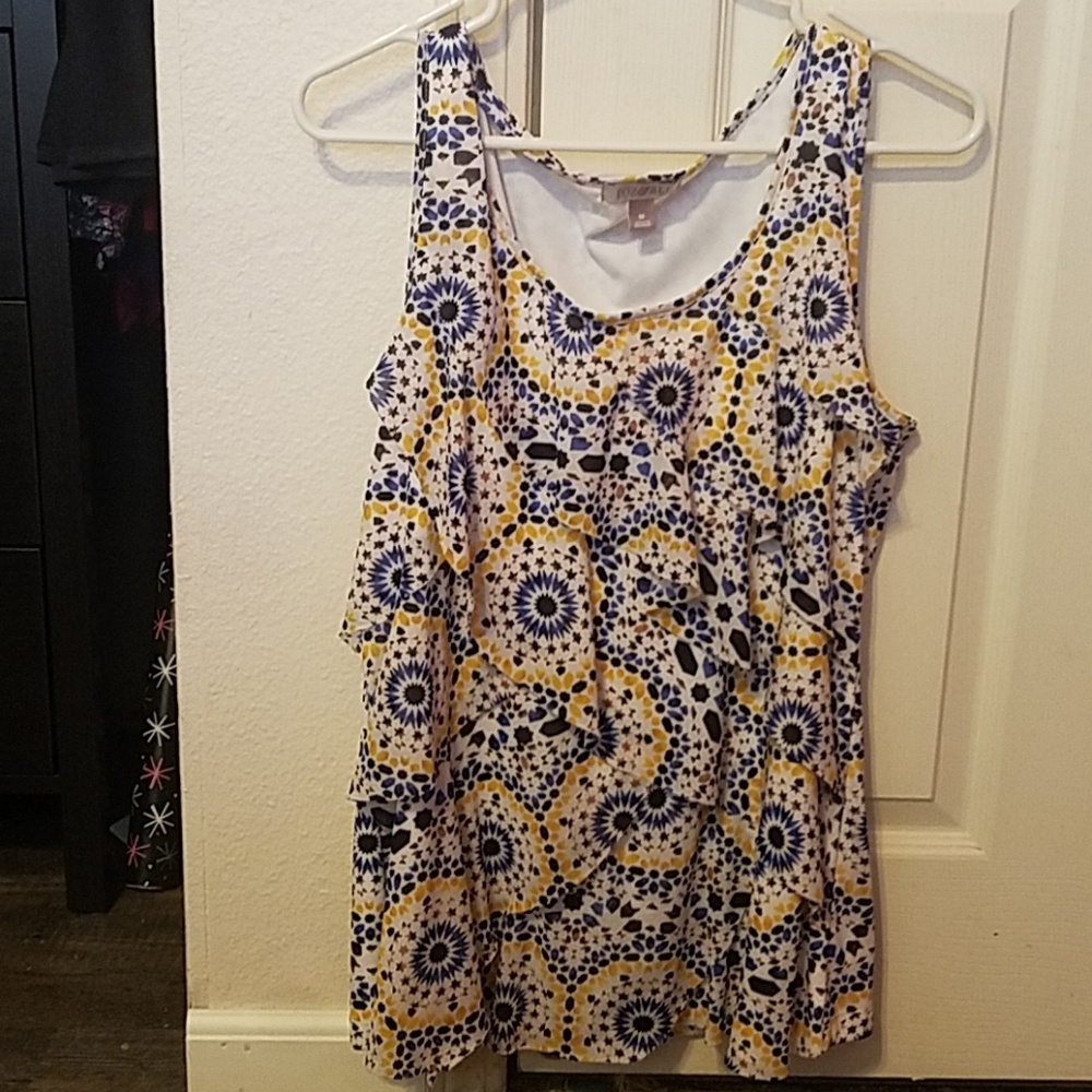 Roz&Ali Sleeveless Top M